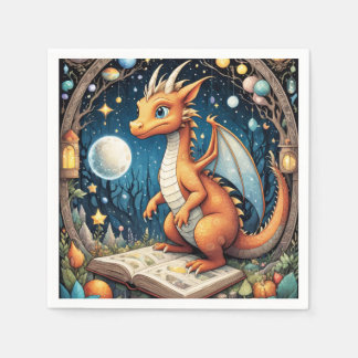Serviette En Papier Baby Dragon