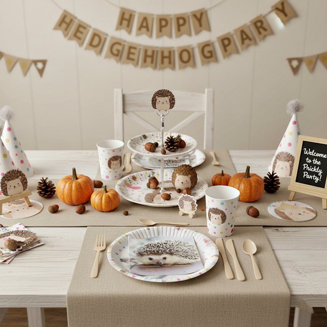 Serviette En Papier Baby hedgehog (Créateur téléchargé)