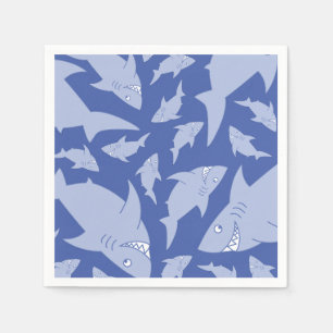 Serviette En Papier Baby Shark 1er Anniversaire