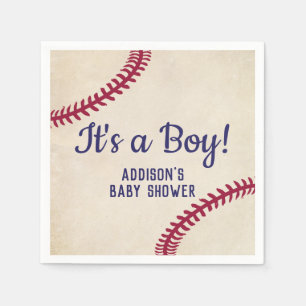 Serviette En Papier Baby shower à thème de baseball serviettes