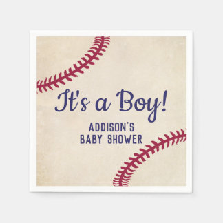 Serviette En Papier Baby shower à thème de baseball serviettes