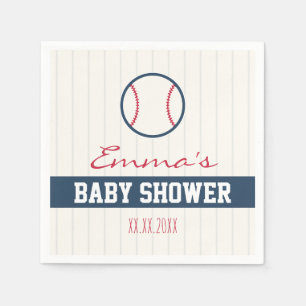 Serviette En Papier Baby shower à thème de baseball serviettes