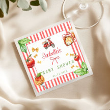 Baby shower alimentaire italien Saint Cannoli