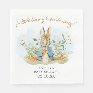 Serviette En Papier Baby shower Blue Peter Rabbit