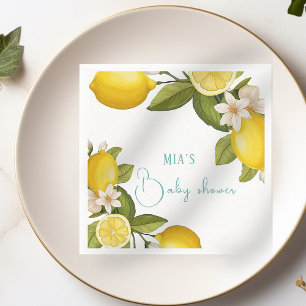 Serviette En Papier baby shower d'agrumes