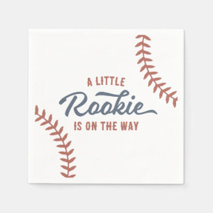 Serviette En Papier Baby shower de baseball