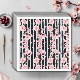 Serviette En Papier Baby shower de fleurs de cerisiers Sakura Spring