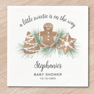 Serviette En Papier Baby shower de Noël