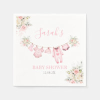 Baby shower de vêtements pour bébés filles