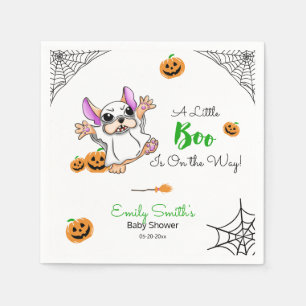 Serviette En Papier Baby shower d'Halloween citrouille mignon