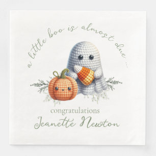 Serviette En Papier Baby shower d'Halloween Crochet couette