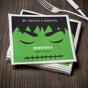 Serviette En Papier Baby shower d'Halloween Frankenstein Monster