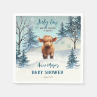Baby shower d'hiver de la Vache Sainte-Vache sur l