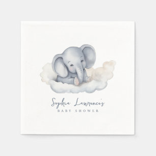 Serviette En Papier Baby shower Eléphant Bébé mignon
