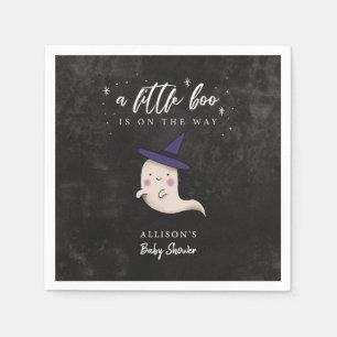 Serviette En Papier Baby shower fantôme de la petite sorcière de Boo