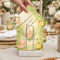 Baby Shower Ferme de Campagne