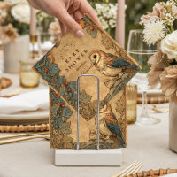 Baby Shower Hibou de la Forêt Vintage