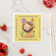 Baby shower Lion Cub