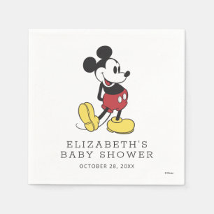 Serviette En Papier Baby shower Mickey Mouse
