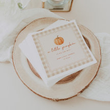 Baby shower minimaliste "Petite Citrouille" à carr