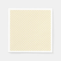 Baby Shower Pastel Jaune à Pois