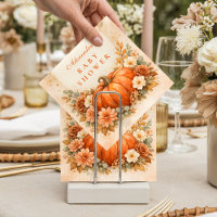 Baby Shower Petite Citrouille d'Automne