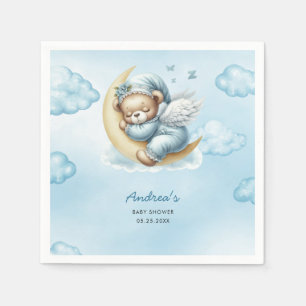 Serviette En Papier Baby shower Teddy Bear