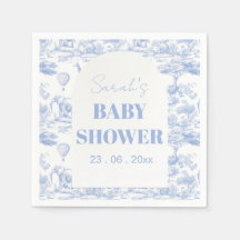 Baby shower Toile de Jouy