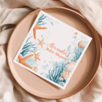 Baby shower Tropical Summer Beach Starfish