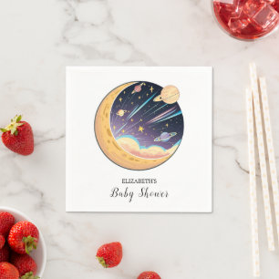 Serviette En Papier Baby shower Twinkle Simple Stars