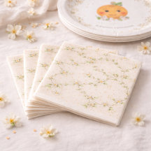 Baby Shower Une petite vigne de fleur d'oranger mi