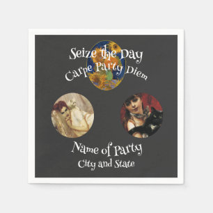 Serviette En Papier Bachelor 2024 Happy Hour Retraite