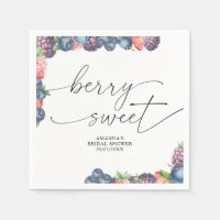 Baies aquarelles - texte de baie sucrée