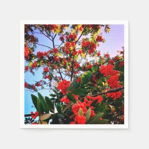 Serviette En Papier Baies rouges