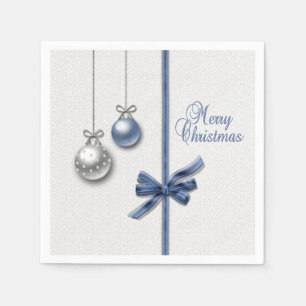 Serviette En Papier Ballons de Noël brillants et élégants