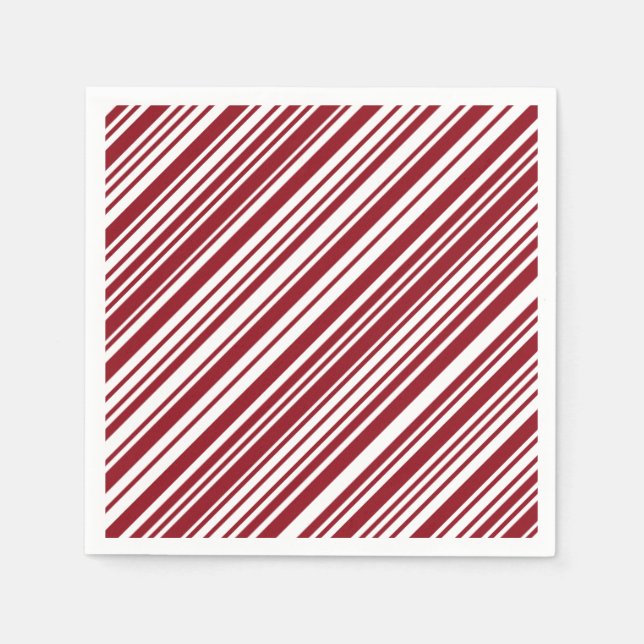 Serviette En Papier Bande de Sucre de canne simple (Devant)