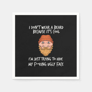 Serviette En Papier Barbe Il Est Cool