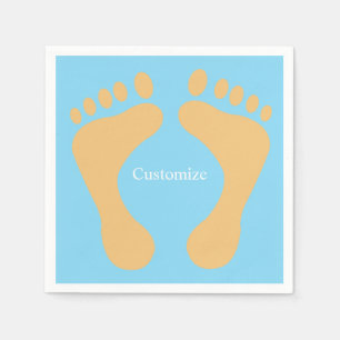 Serviette En Papier Barefoot Beach Bum Thunder_Cove