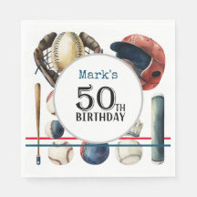 Baseball 50e fête d'anniversaire