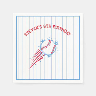 Serviette En Papier Baseball Sportday pour les enfants