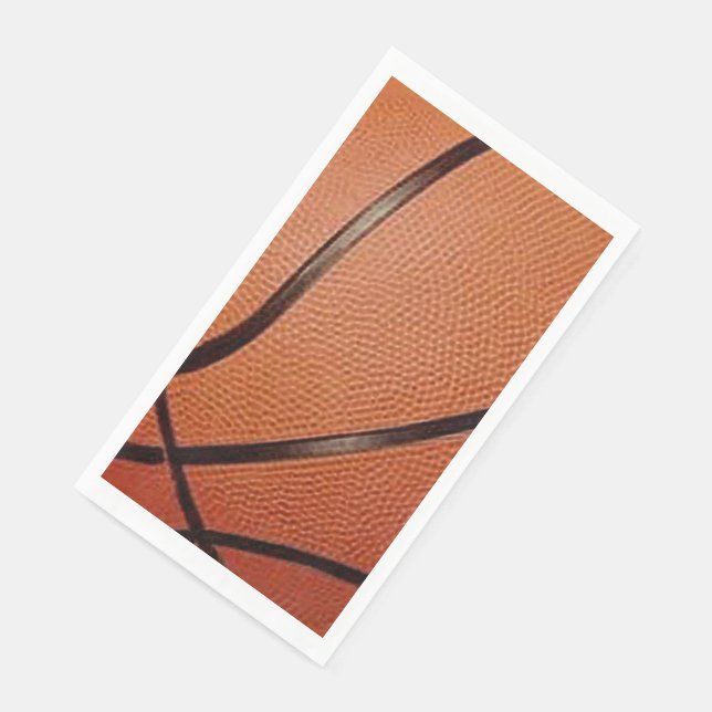Serviette En Papier Basketball Design Guest Tower Napkin (Coin)