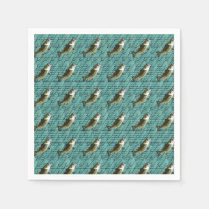 Serviette En Papier Basse pêche