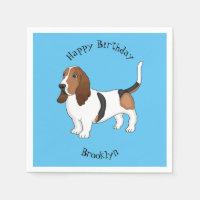 Basset hound dessin de chien