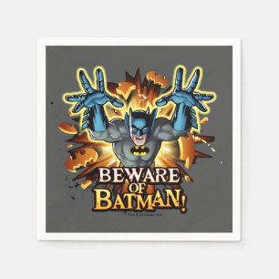 Serviette En Papier Batman   Attention à Batman