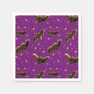 Serviette En Papier Bats et miettes à biscuits