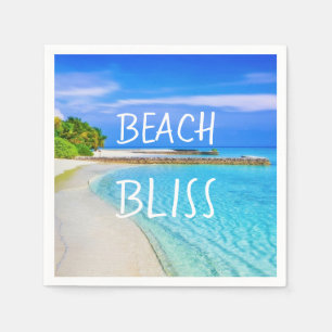 Serviette En Papier Beach Bliss