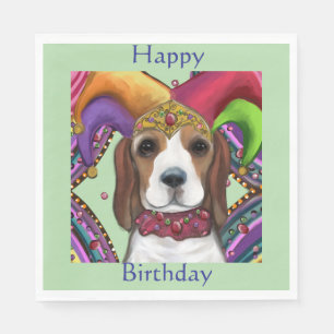 SERVIETTE EN PAPIER BEAGLE