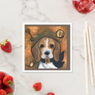 Serviette En Papier Beagle