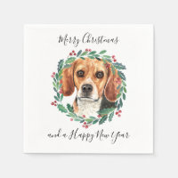 Beagle Elegant Chien Joyeux Noël