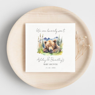Serviette En Papier Bearly wait ourson aventure en oursons attend le b